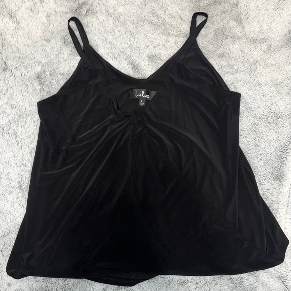 Lulu's Black Women's Top